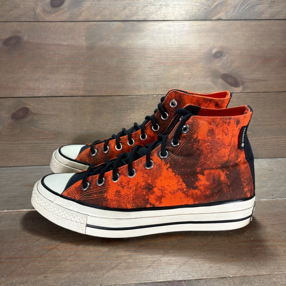 Converse Chuck 70 GTX Mens size 8.5 shoes orange High Top sneakers